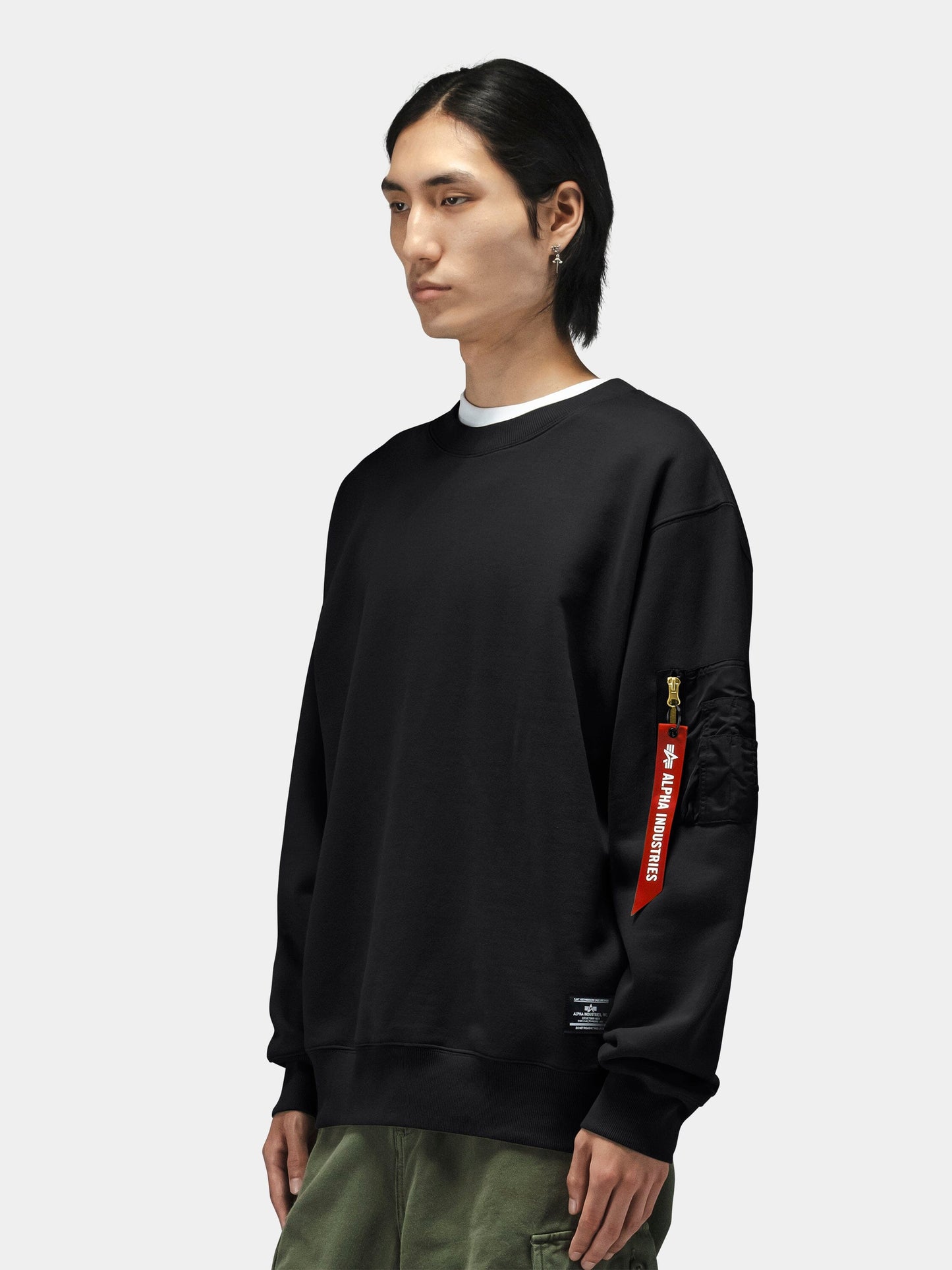 Alpha Industries UTILITY POCKET CREWNECK