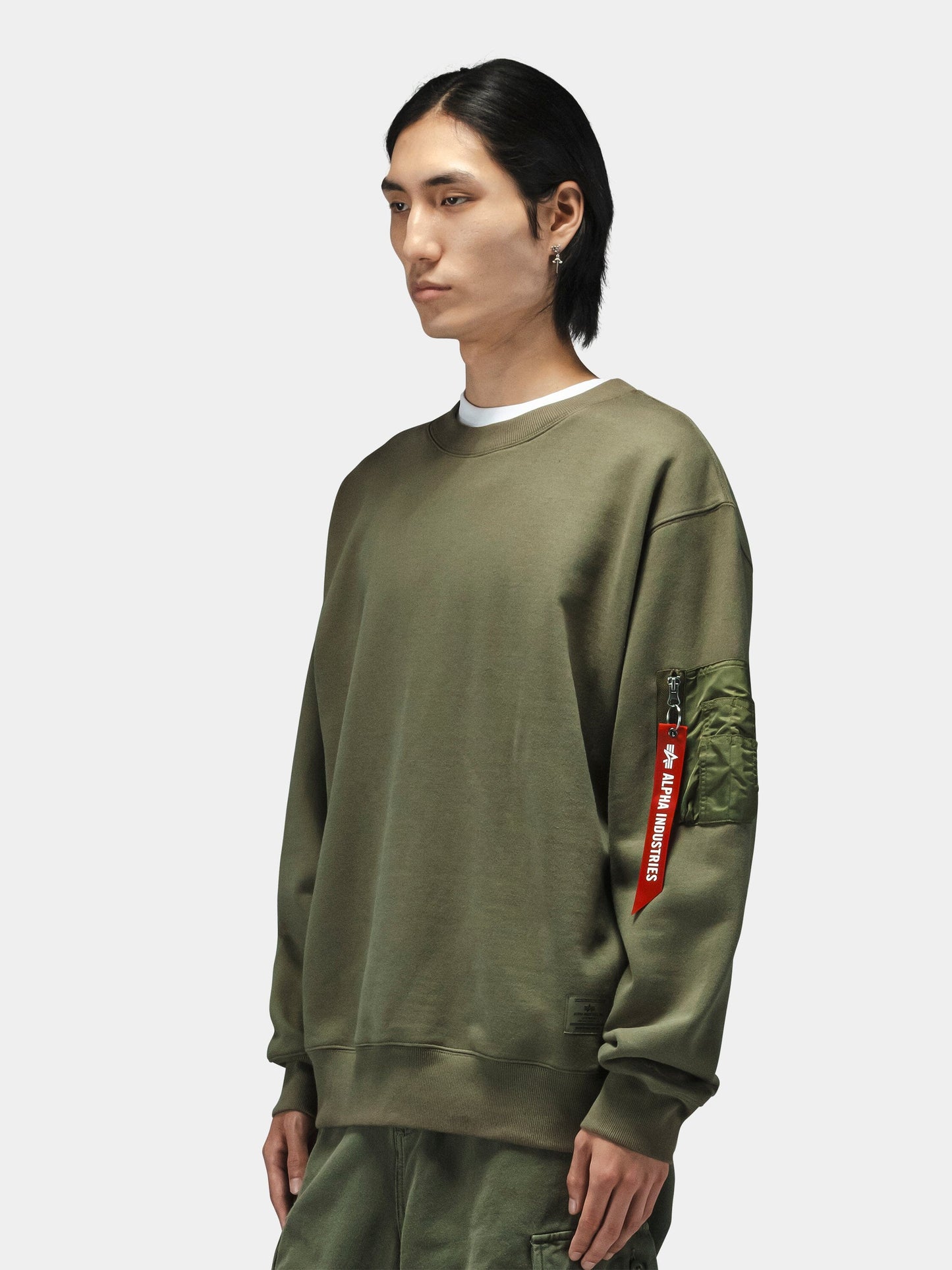 Alpha Industries UTILITY POCKET CREWNECK