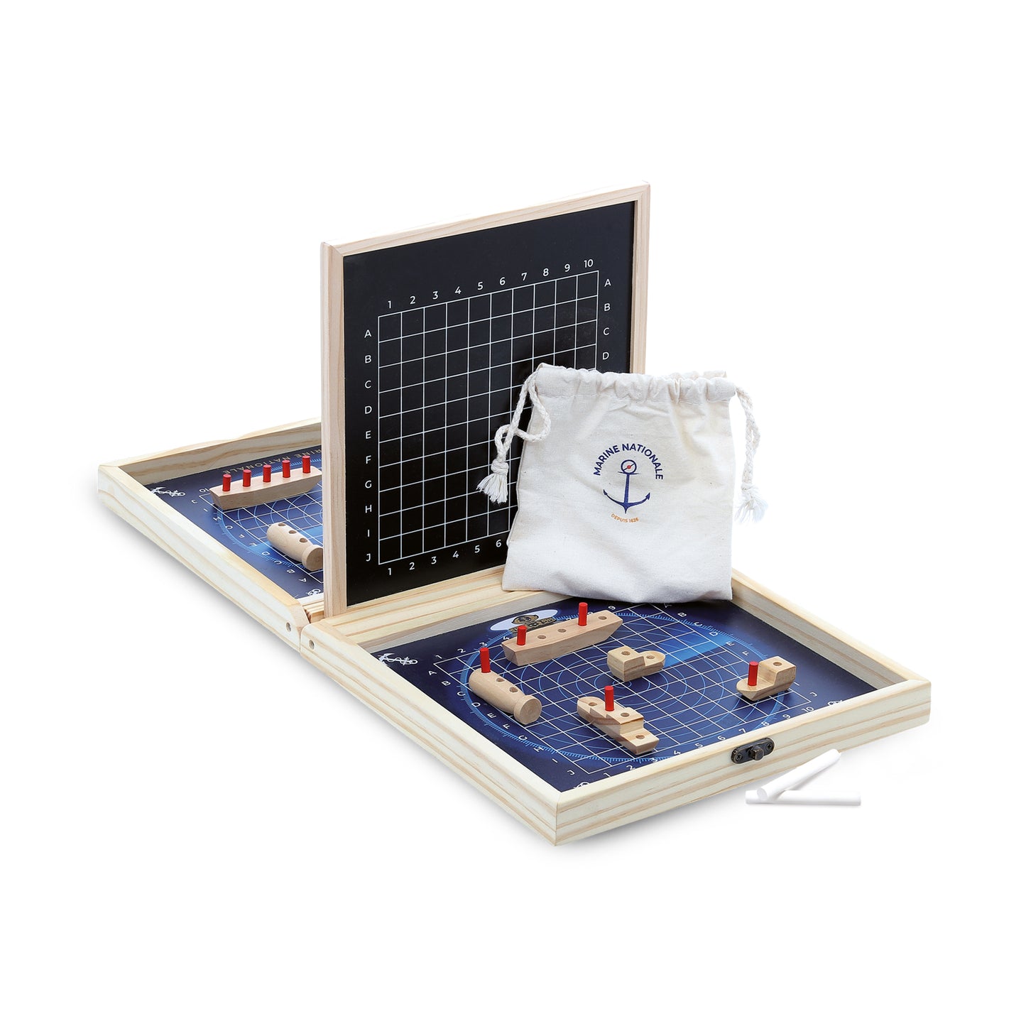 Wooden Sea Battle Game