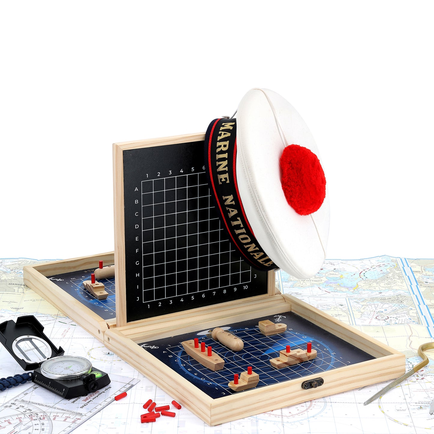 Wooden Sea Battle Game