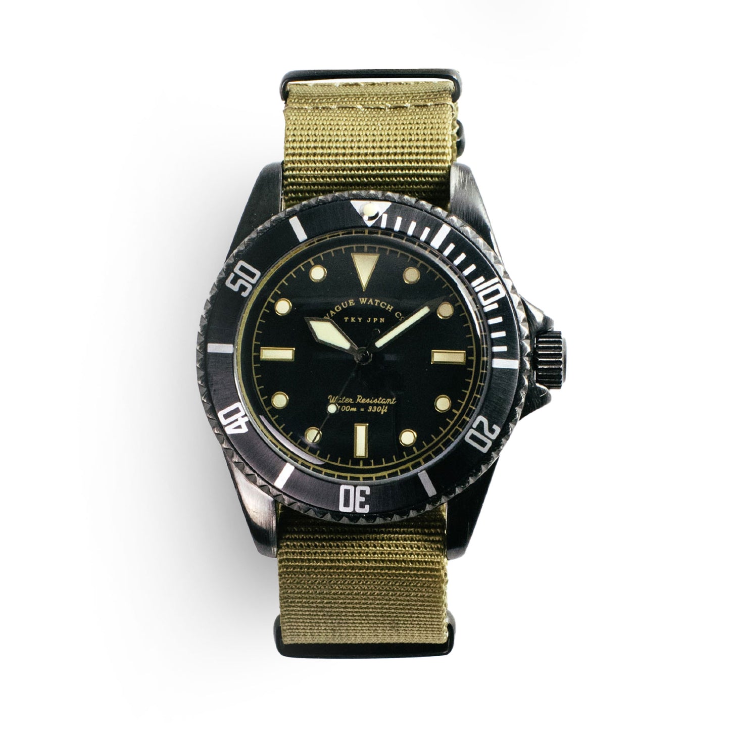 Vague Black Submariner Watch