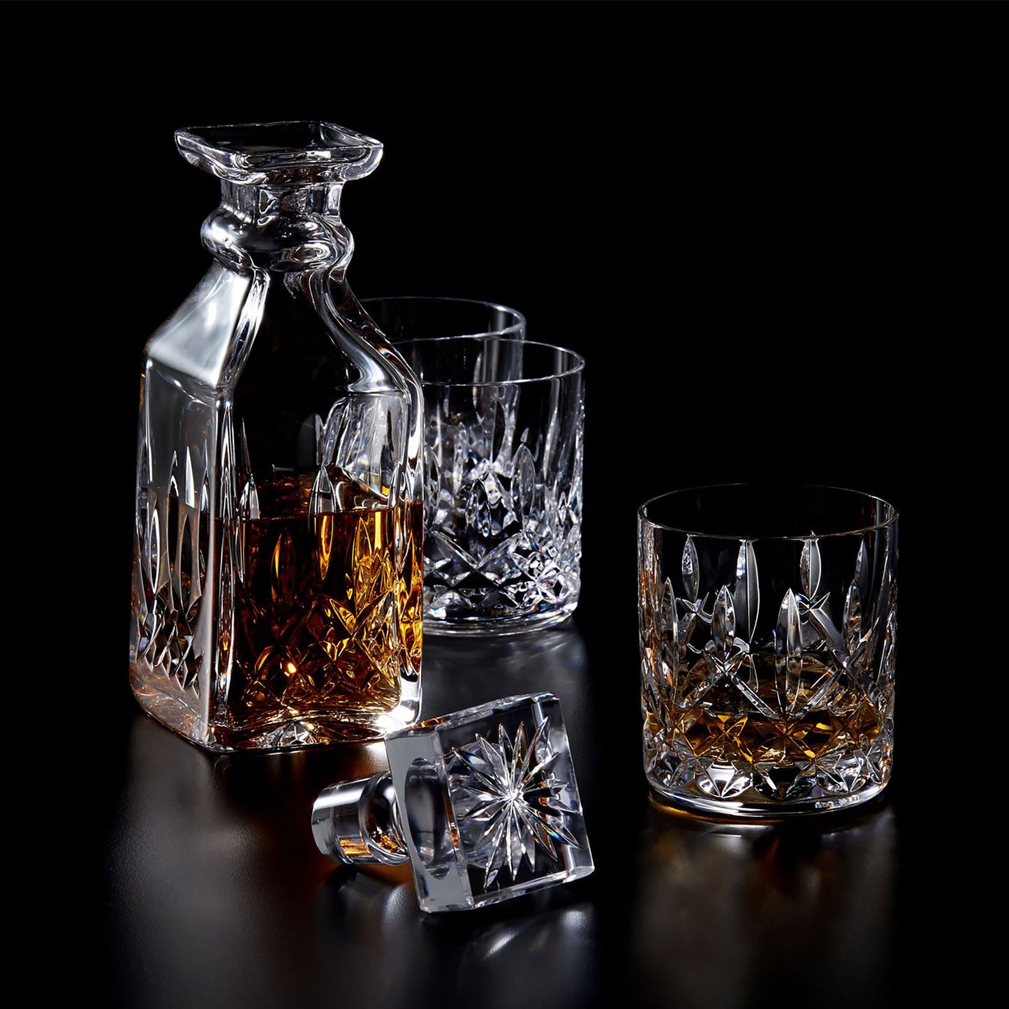 Waterford Lismore Connoisseur Decanter & Tumbler Set