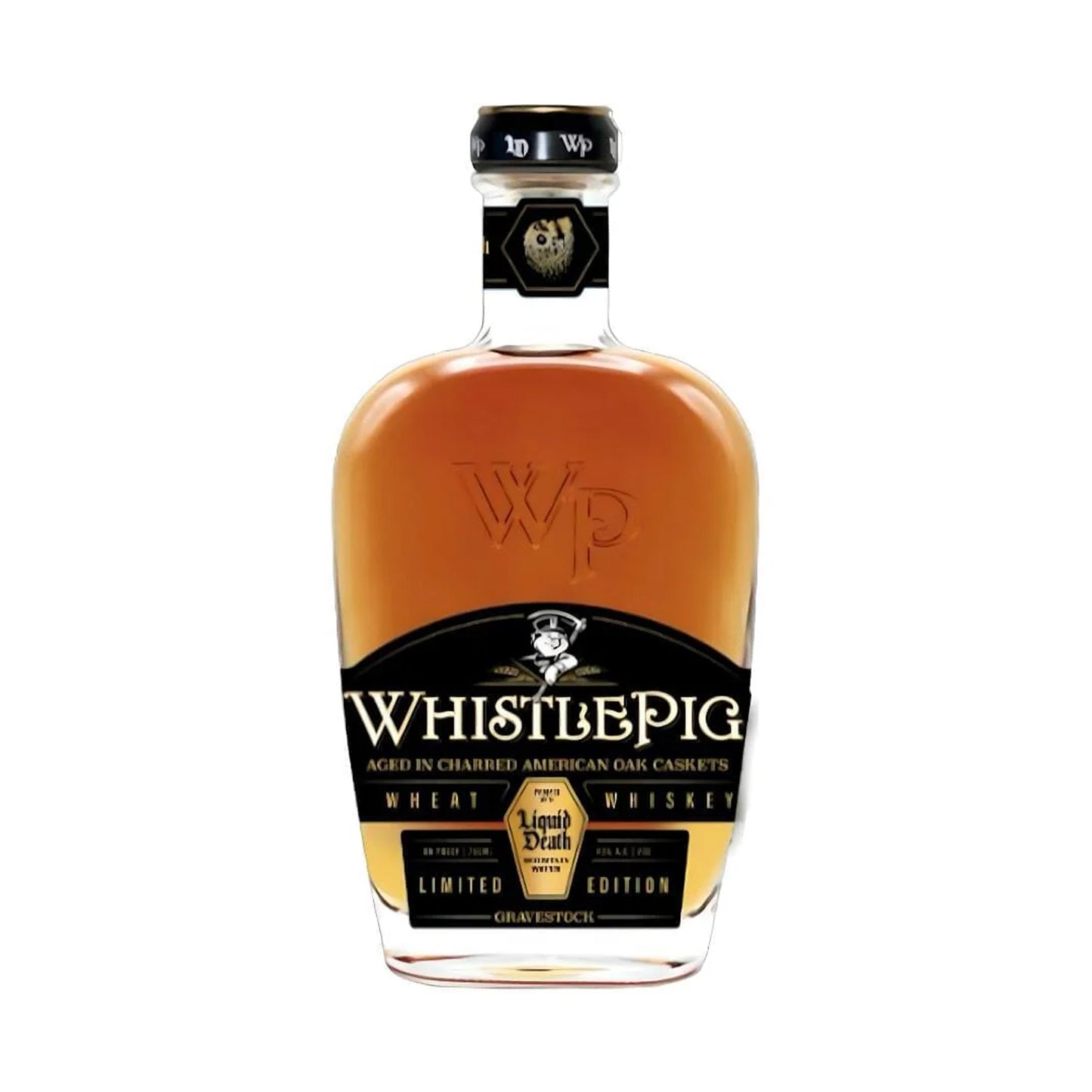 WhistlePig X Liquid Death Gravestock Wheat Whiskey