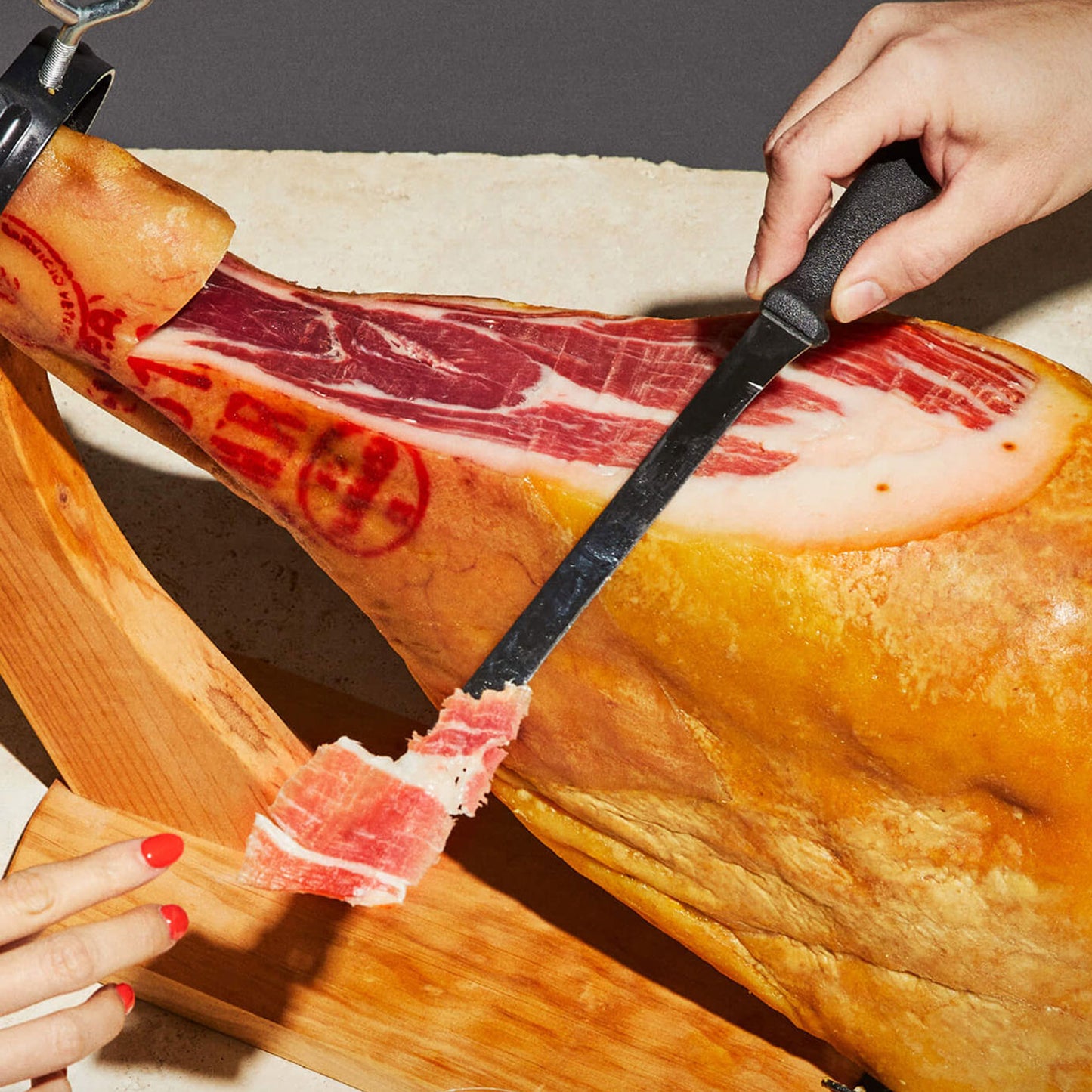 Mercado Famous Whole Jamon Leg