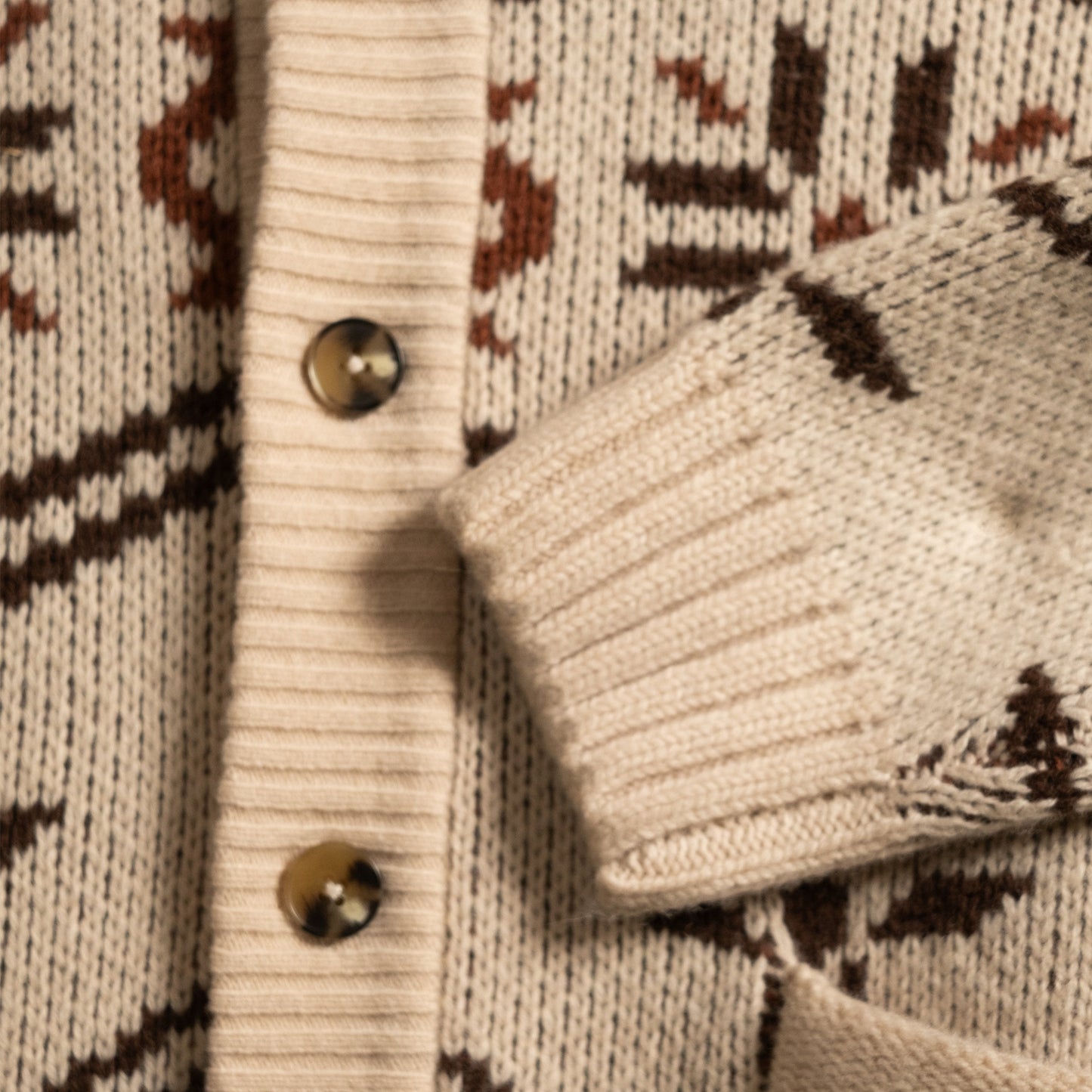 Iron & Resin Wincha Shawl Collar Sweater