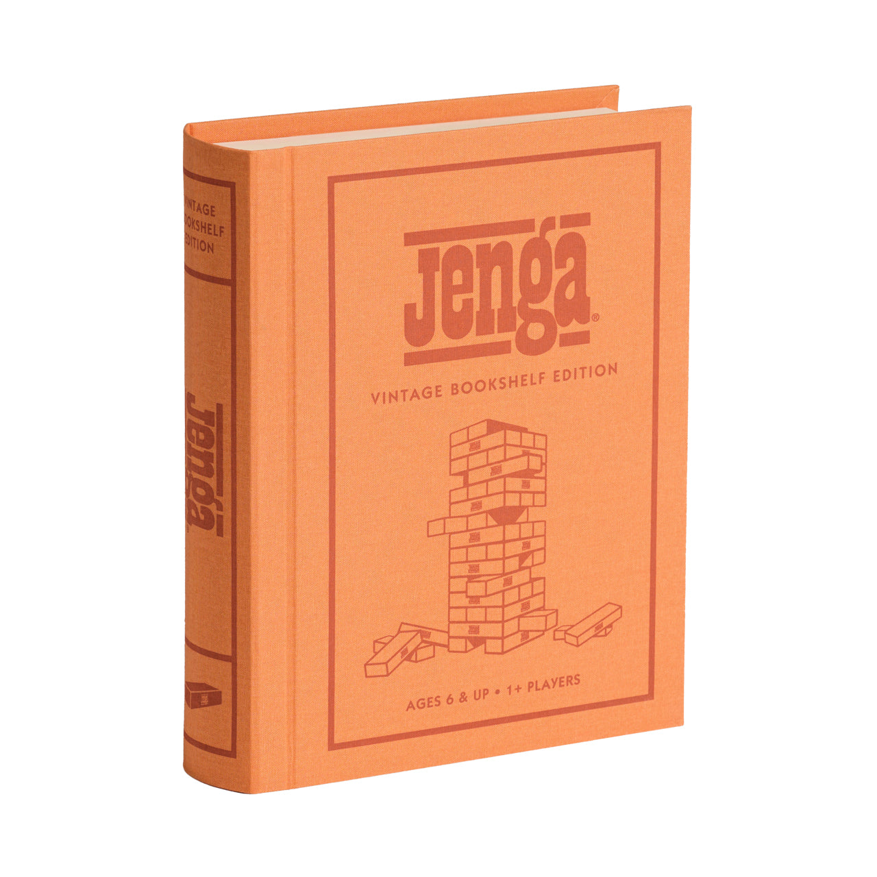 Vintage-Bücherregal-Spiele