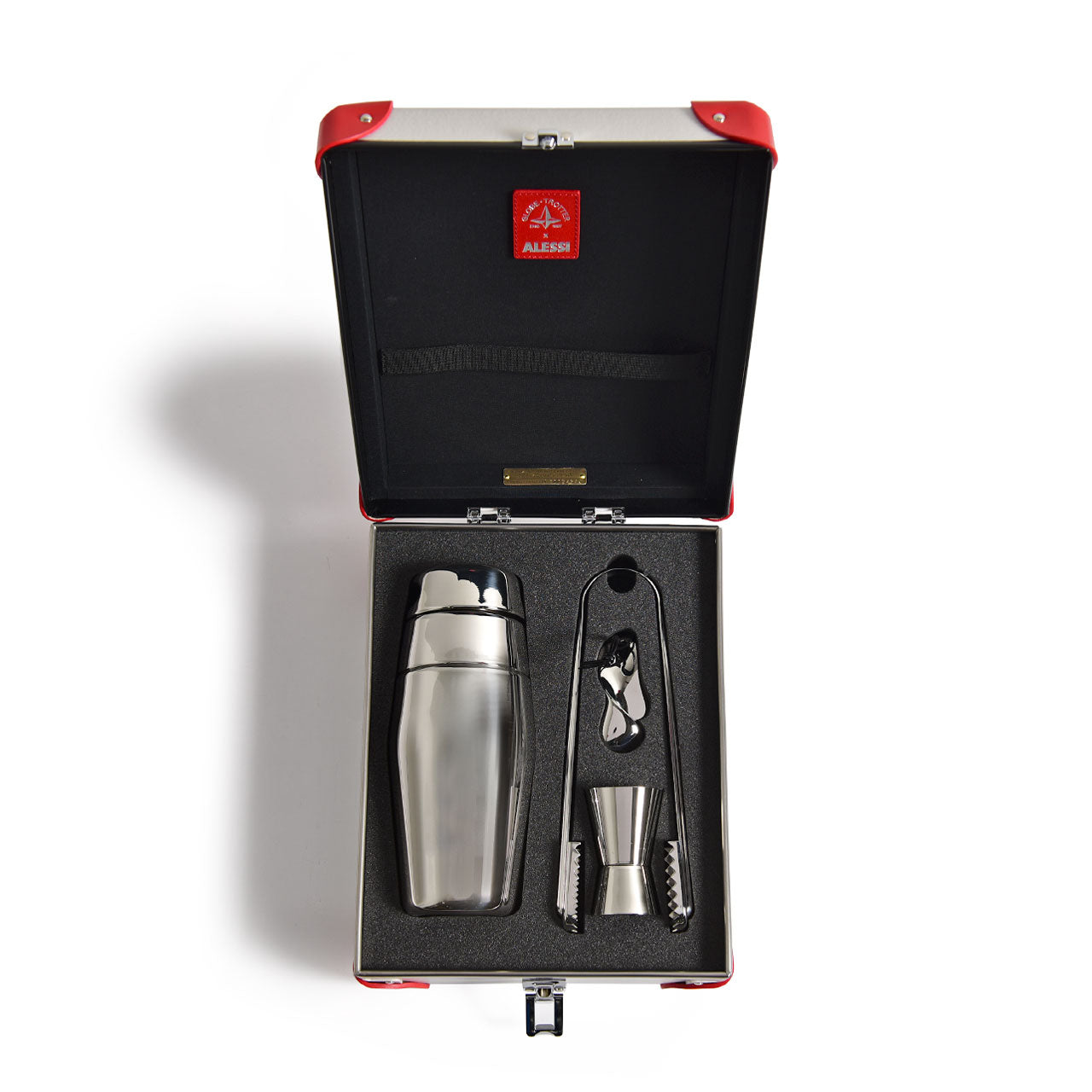 Globe-Trotter x Alessi Cocktail-Set