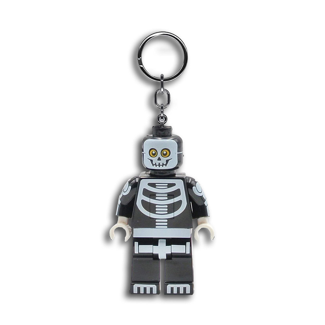 LEGO Skeleton Flashlight Keychain Uncrate Supply