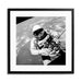 Gemini IV Spacewalk Framed Print - Black