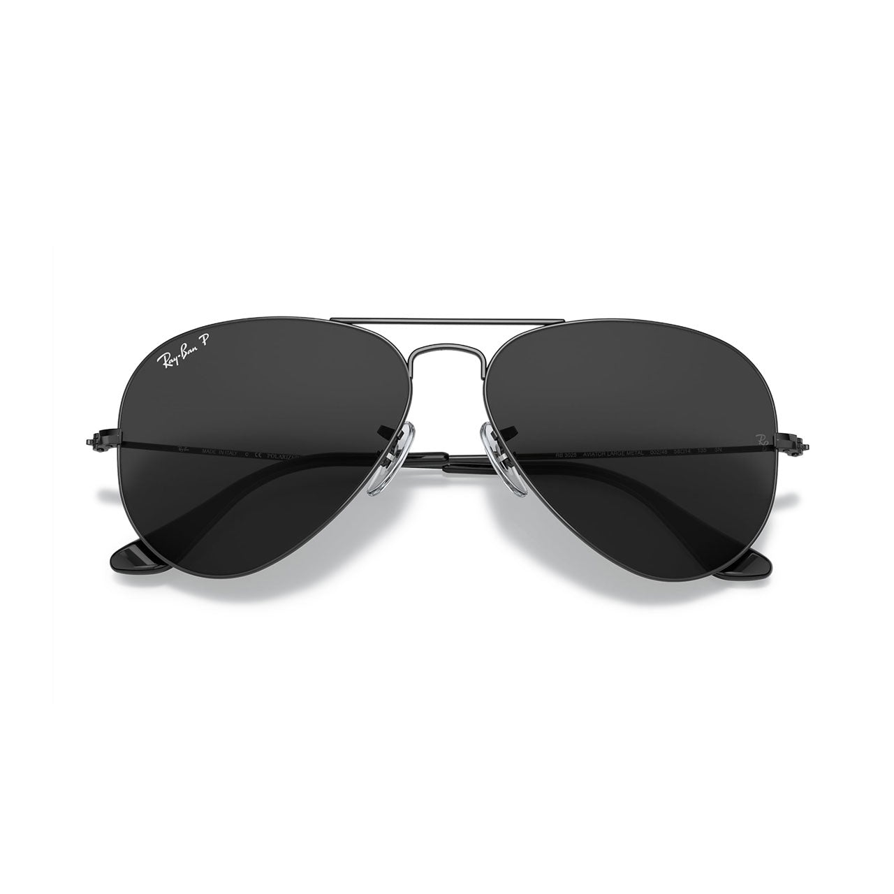 Ray-Ban Total Black Aviators