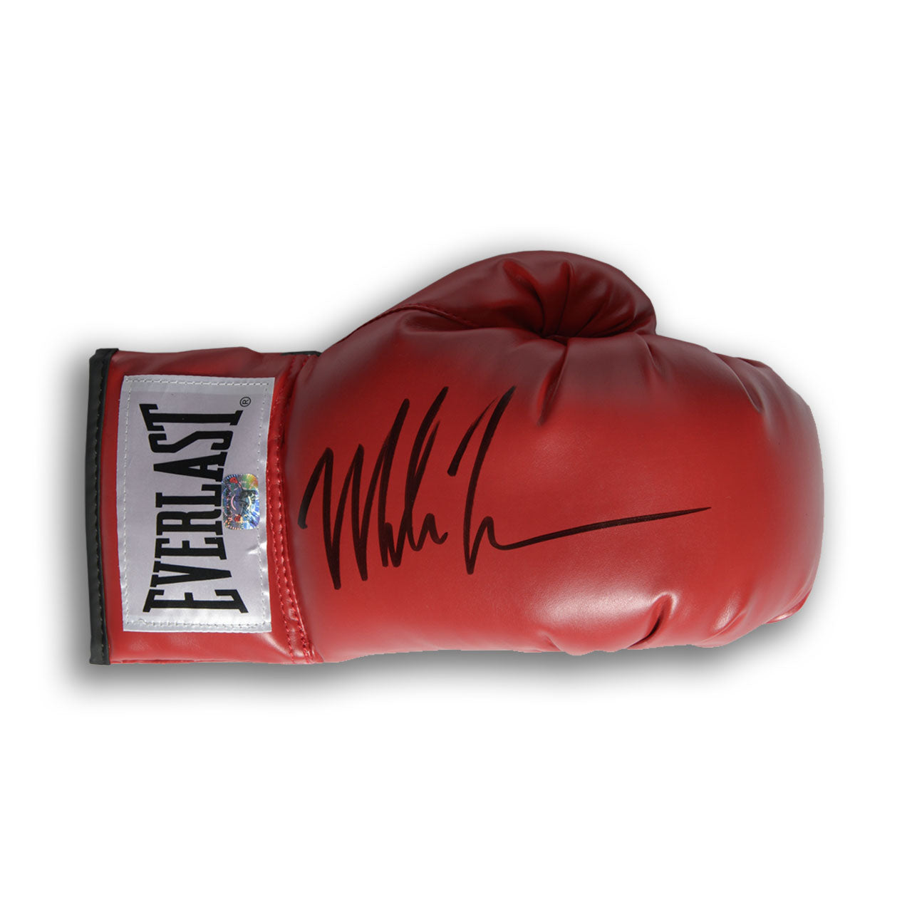 bass handschuh Mike Tyson Einzelhandsignierter Everlast-Boxhandschuh