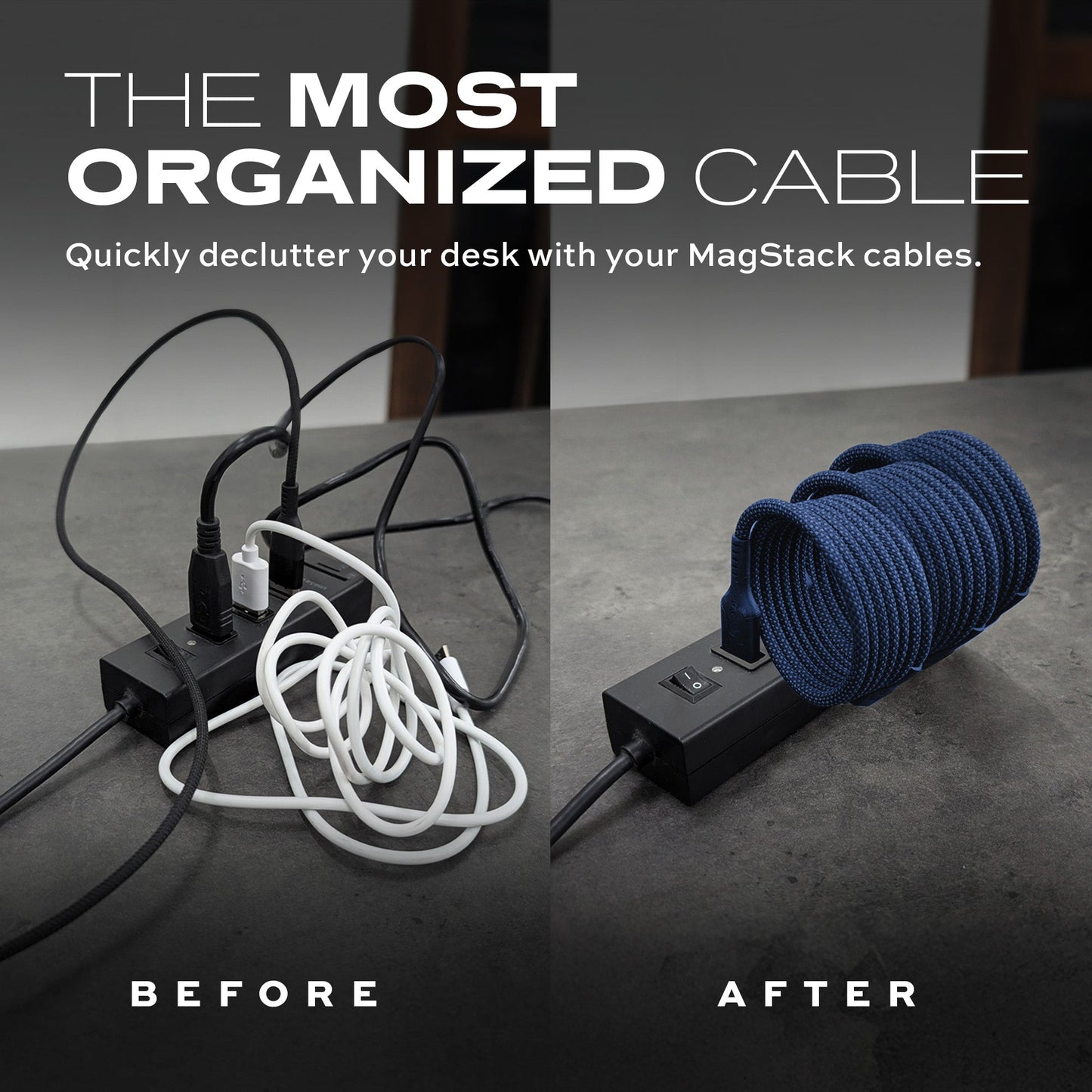 Statik MagStak Pro Tangle-Free Charging Cable
