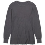 AARON LEVINE THERMAL LONGSLEEVE - GRANITE