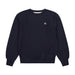 AARON LEVINE CREWNECK SWEATSHIRT - NAVY