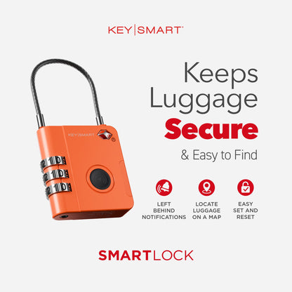 KeySmart SmartLock Luggage Tracking Device