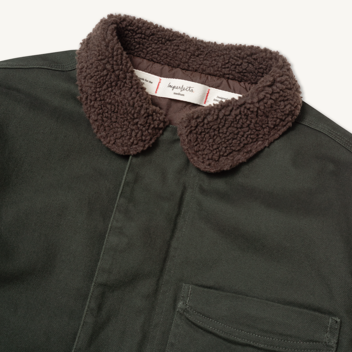 A1 Jacket in Steel Twill & Quilted Nylon