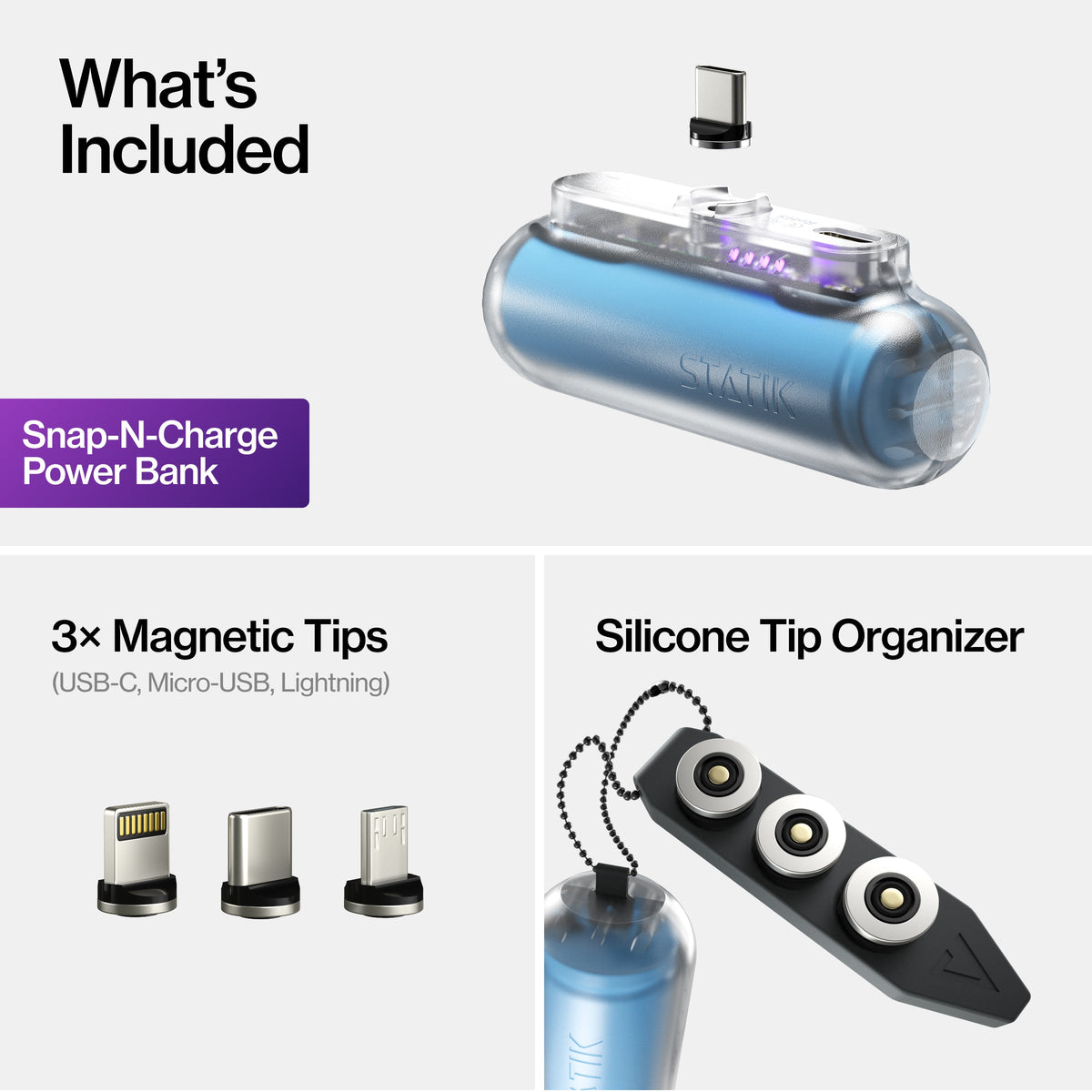 Statik Snap-N-Charge