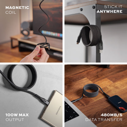 Statik MagStak Pro Tangle-Free Charging Cable
