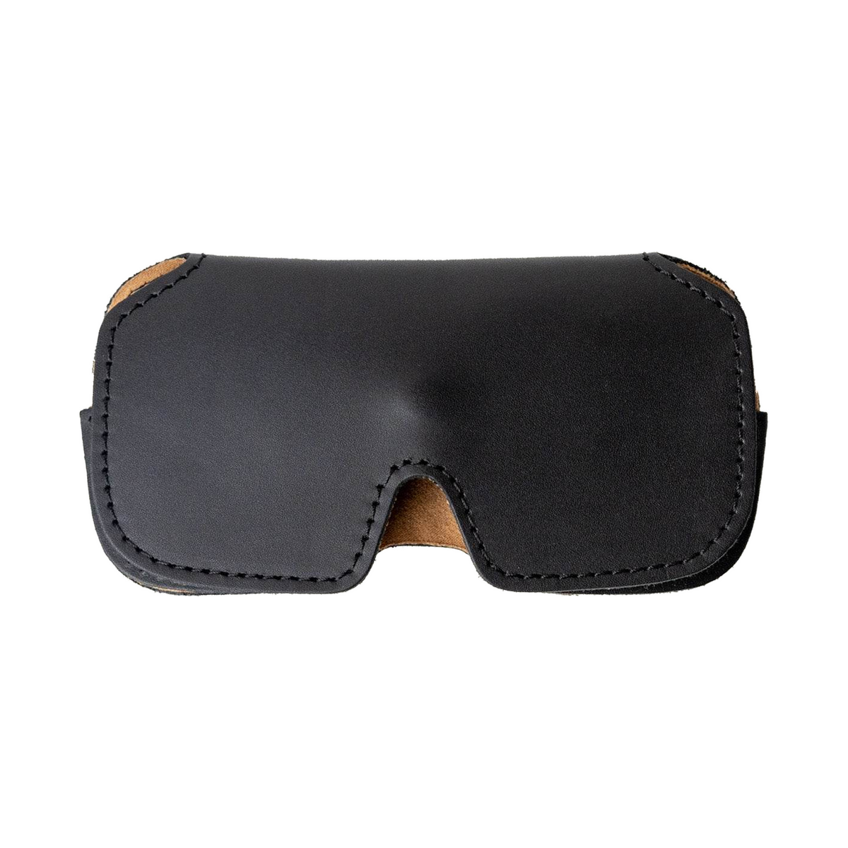 WP Standard Leather Sunglasses Case Desert Black