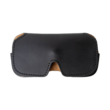 WP Standard Leather Sunglasses Case Desert Black