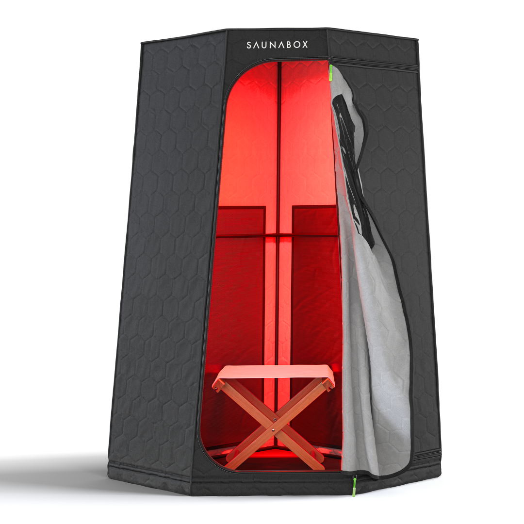SaunaBox Pulse PRO Infrared Sauna with Red-light Therapy