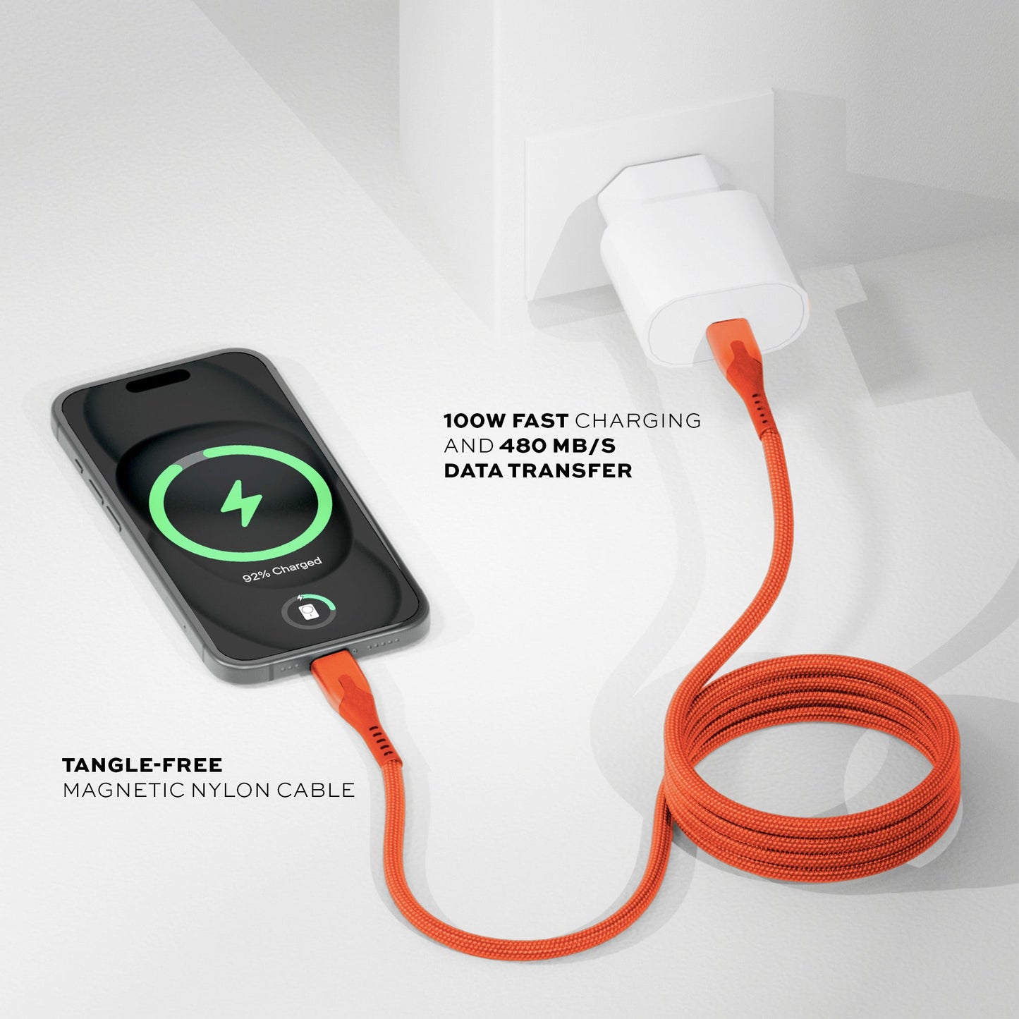 Statik MagStak Pro Tangle-Free Charging Cable