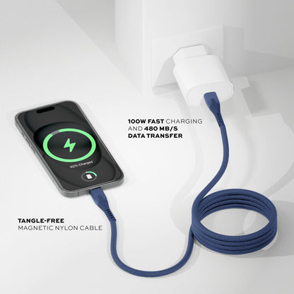 Statik MagStak Pro Tangle-Free Charging Cable