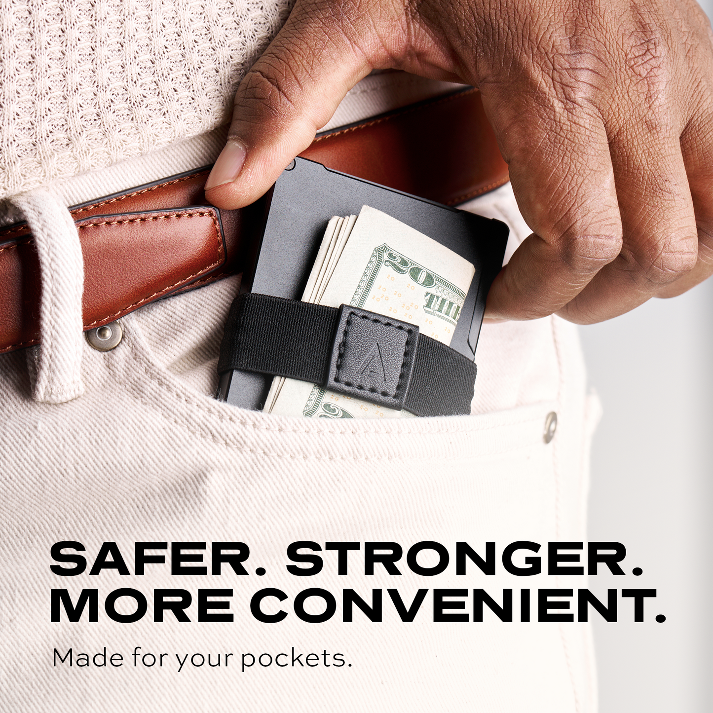 Statik Wallet Black Aluminum