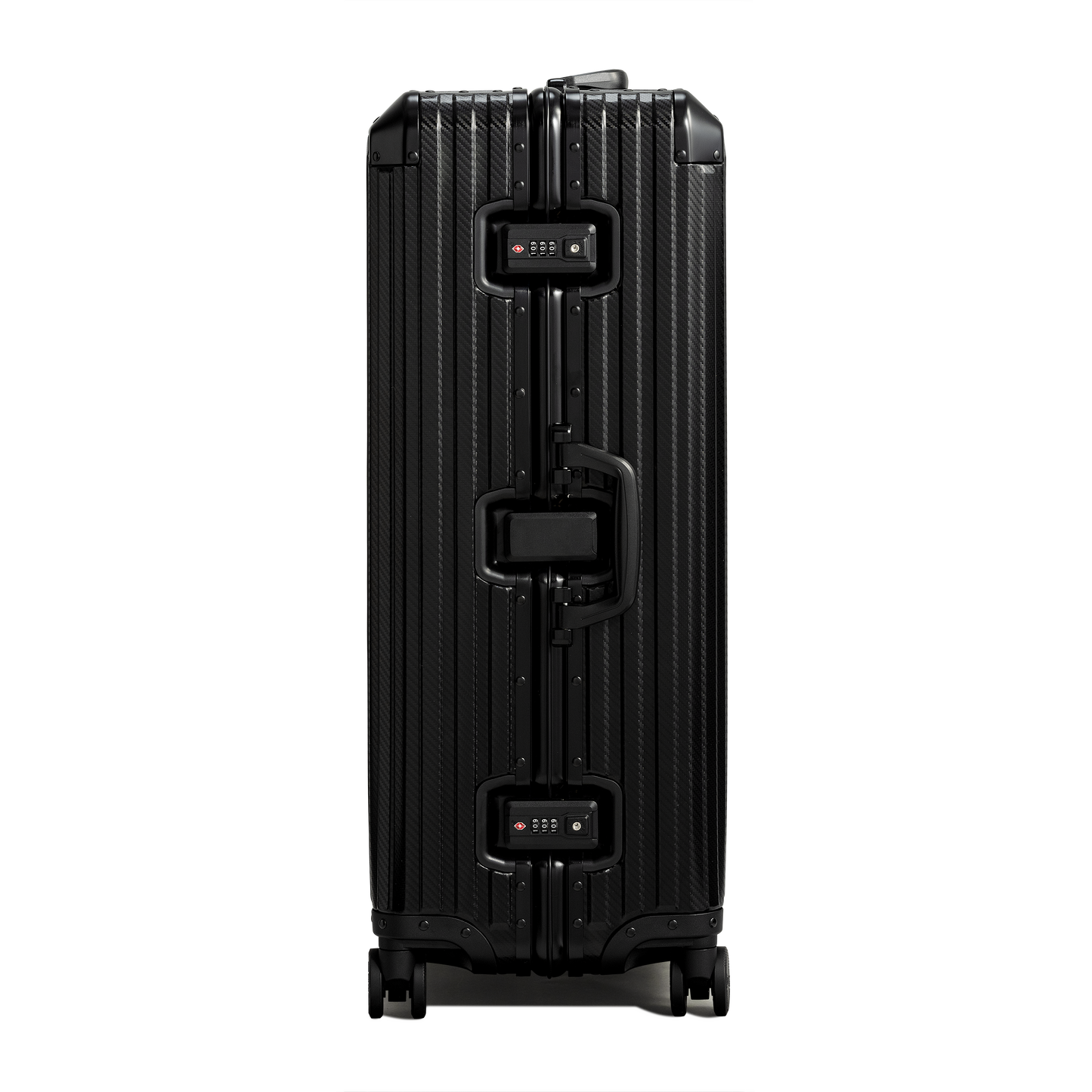 TREVA Aluminum Black Suitcase