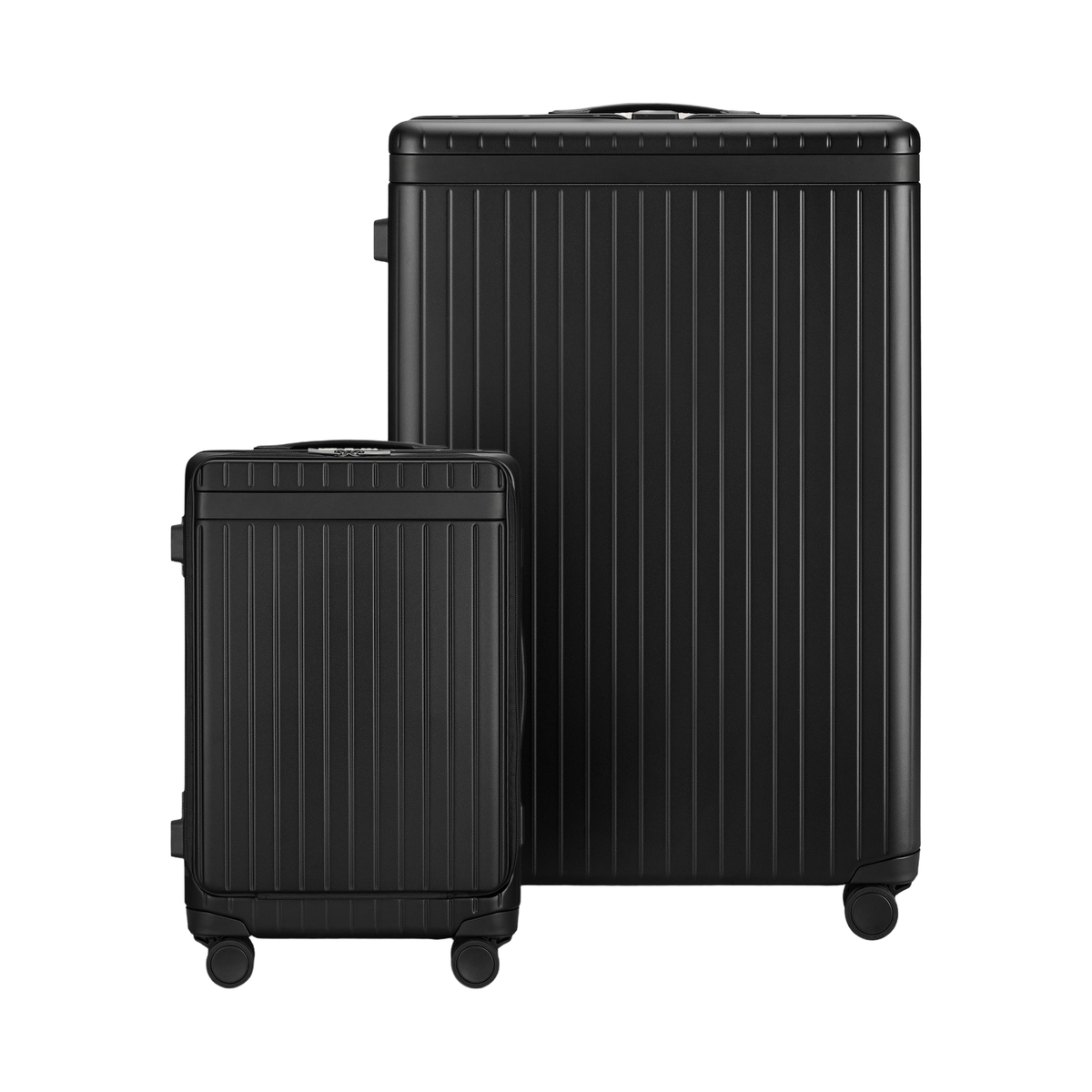 The Luggage Set Carry-on-X Large-Check-in Black Black