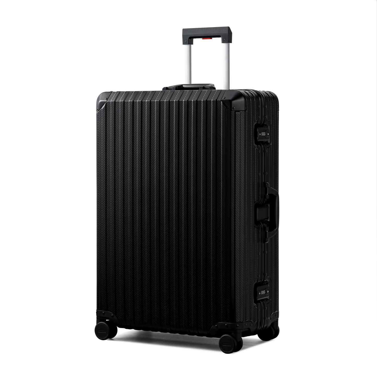 TREVA Aluminum Black Suitcase