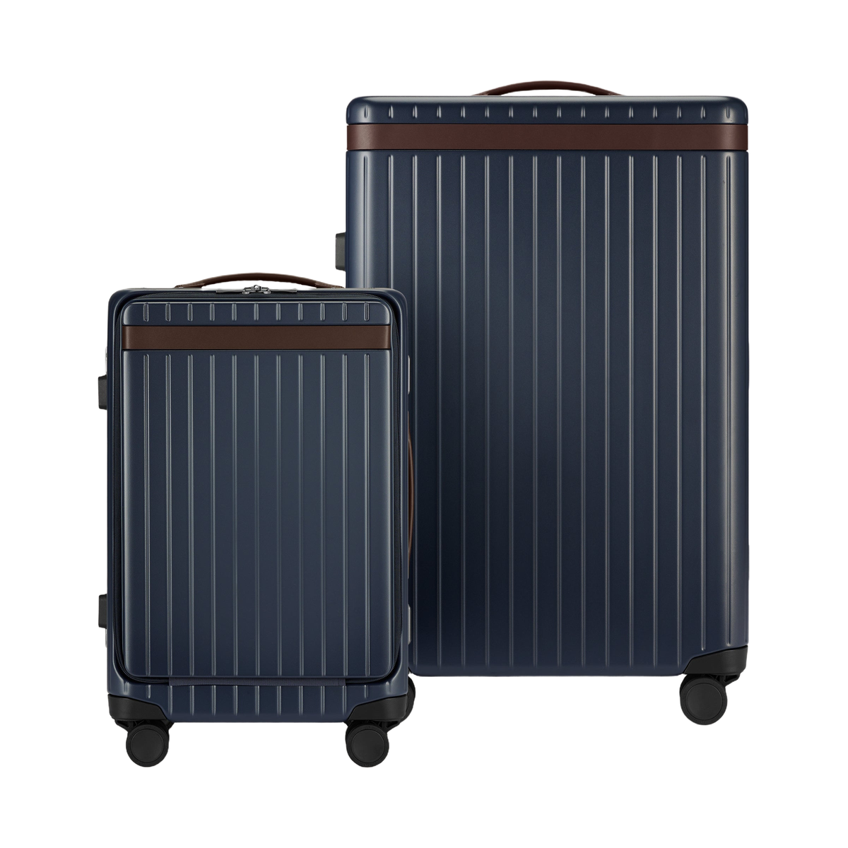 The Luggage Set Carry-on-X Check-in Navy Hackett