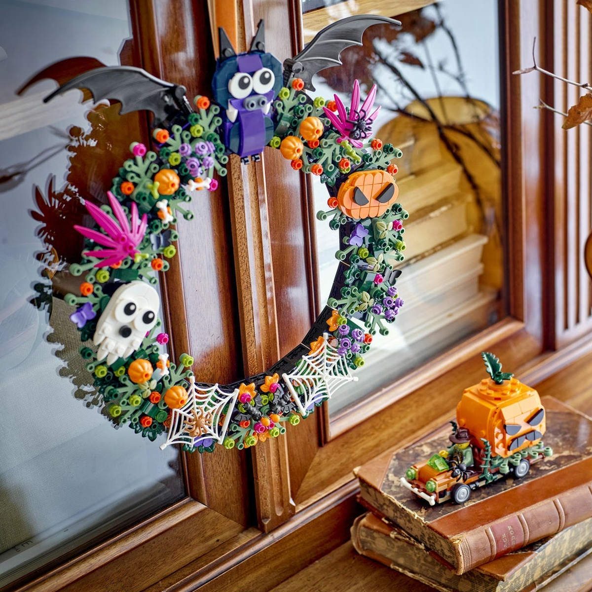 LEGO Iconic Halloween Wreath | Uncrate Supply