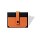 MVST RFID-Blocking Alcantara Slim Wallet - Orange