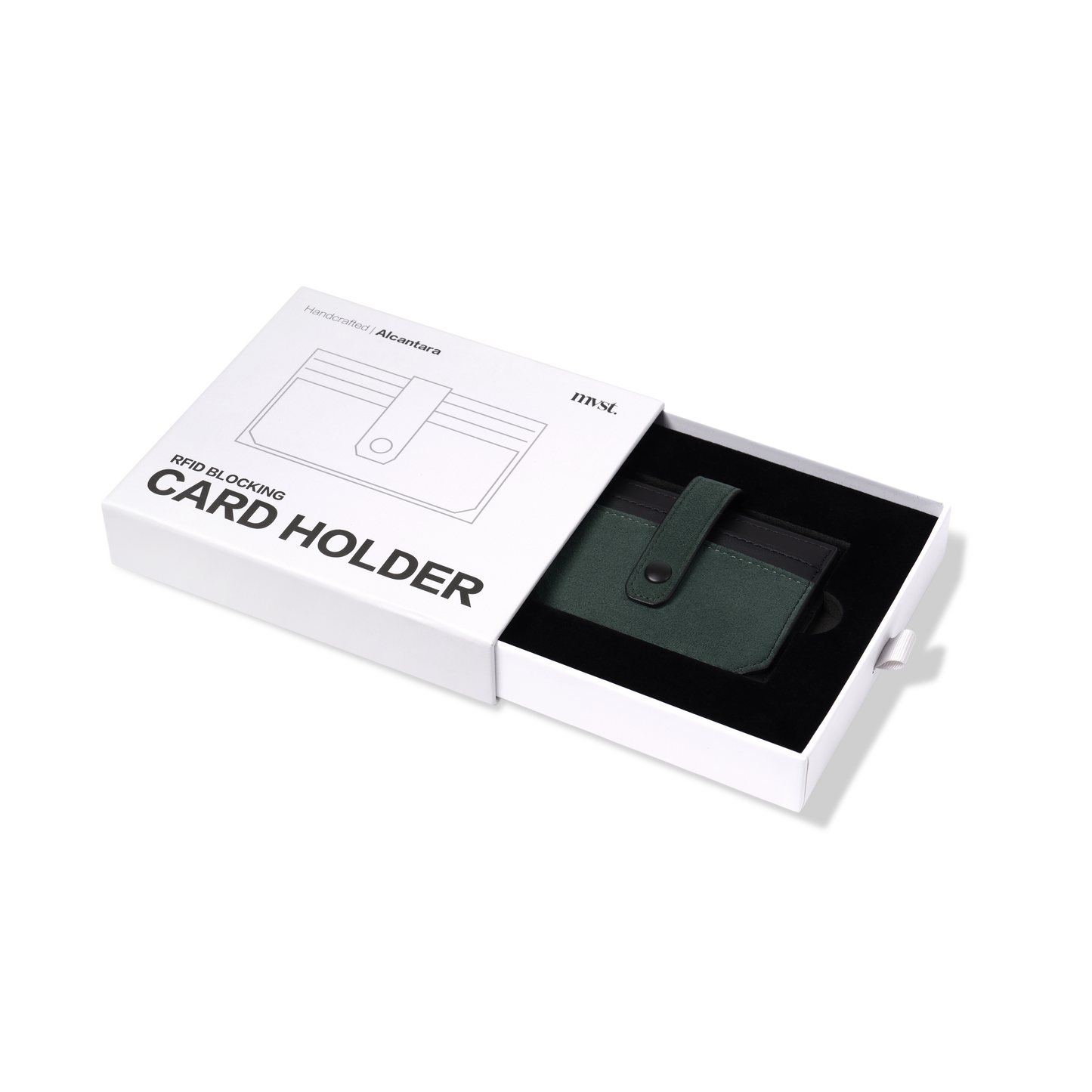 MVST RFID-Blocking Alcantara Slim Wallet