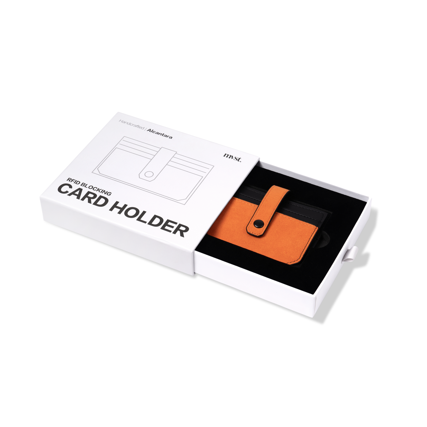 MVST RFID-Blocking Alcantara Slim Wallet