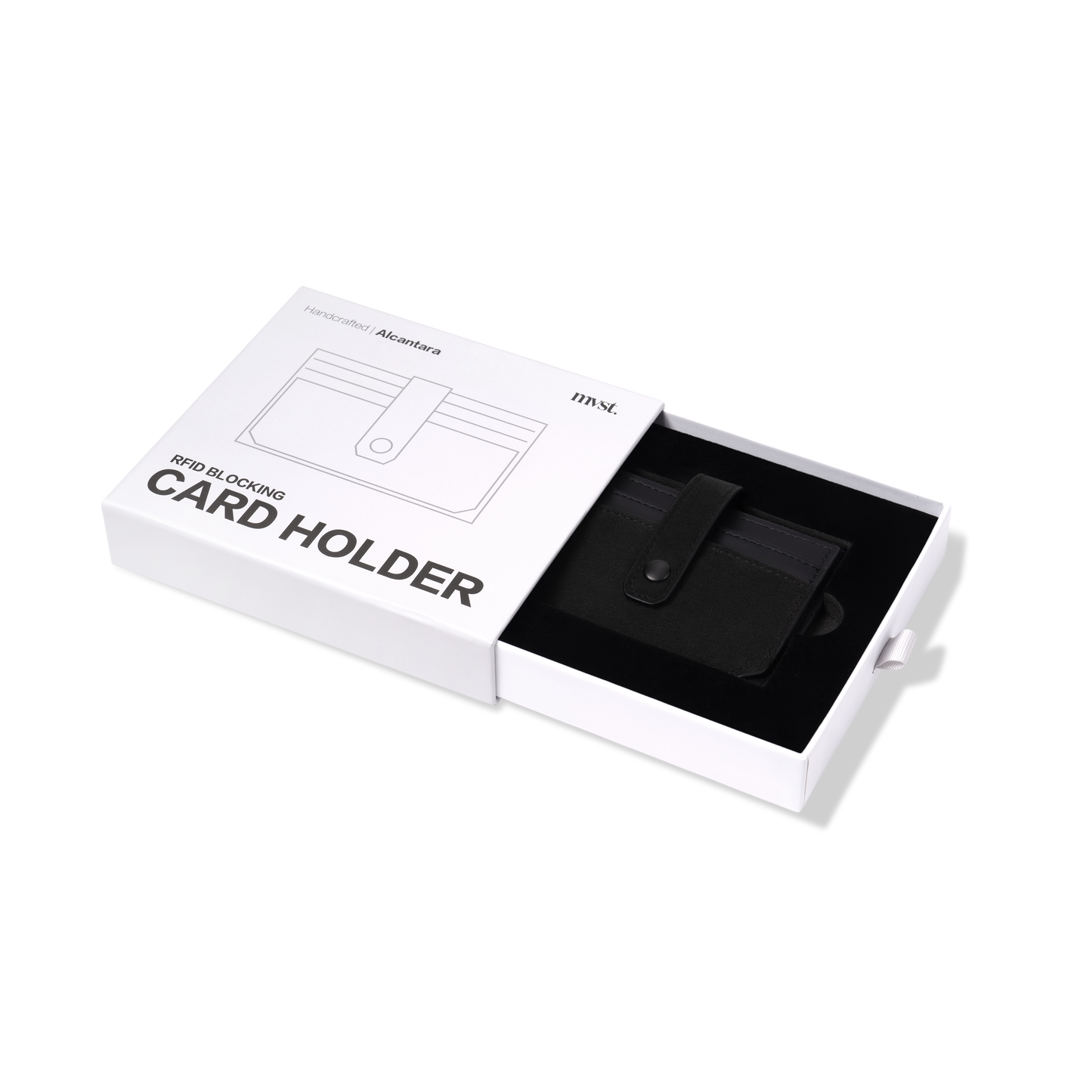 MVST RFID-Blocking Alcantara Slim Wallet