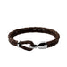 Miansai Single Trice Bracelet, Sterling Silver / Black - Brown