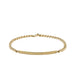 Mainsail 3mm ID Chain Bracelet, Gold Vermeil - polished gold