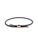 Miansai Orson Pull Bungee Rope Bracelet, Gold Vermeil / Black - Navy/Brown
