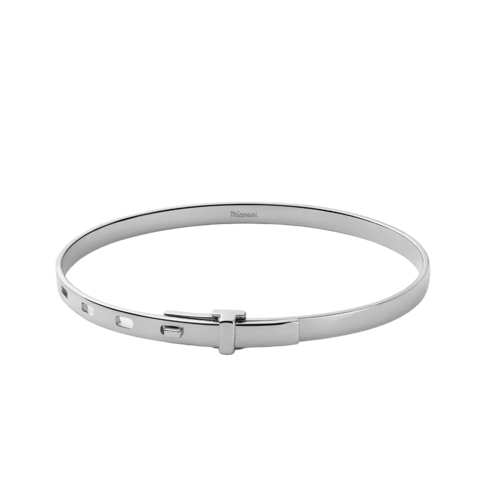 Tailor Cuff Bracelet, Sterling Silver Polished Silver