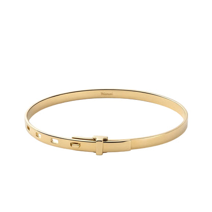 Tailor Cuff Bracelet, Gold Vermeil Polished Gold