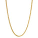 Miansai 4mm Cuban Curb Chain Necklace, Gold Vermeil - Polished Gold