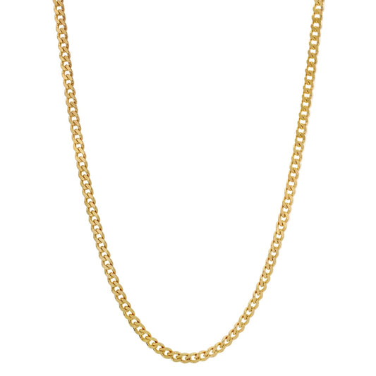 Miansai 4mm Cuban Curb Chain Necklace, Gold Vermeil Polished Gold 22 in.