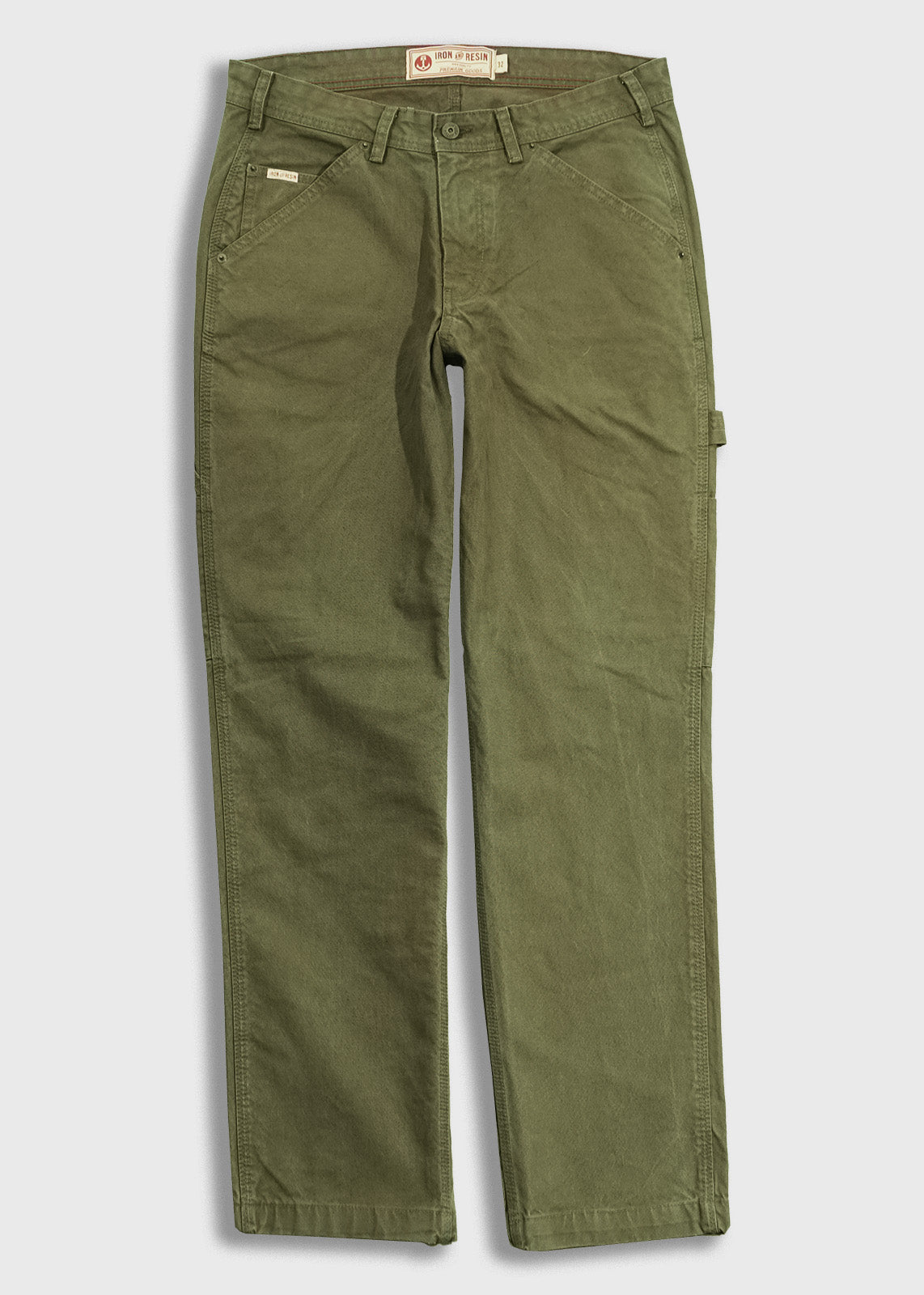 Iron & Resin Double Knee Journeyman Pant Olive