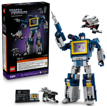 LEGO Transformers: Soundwave