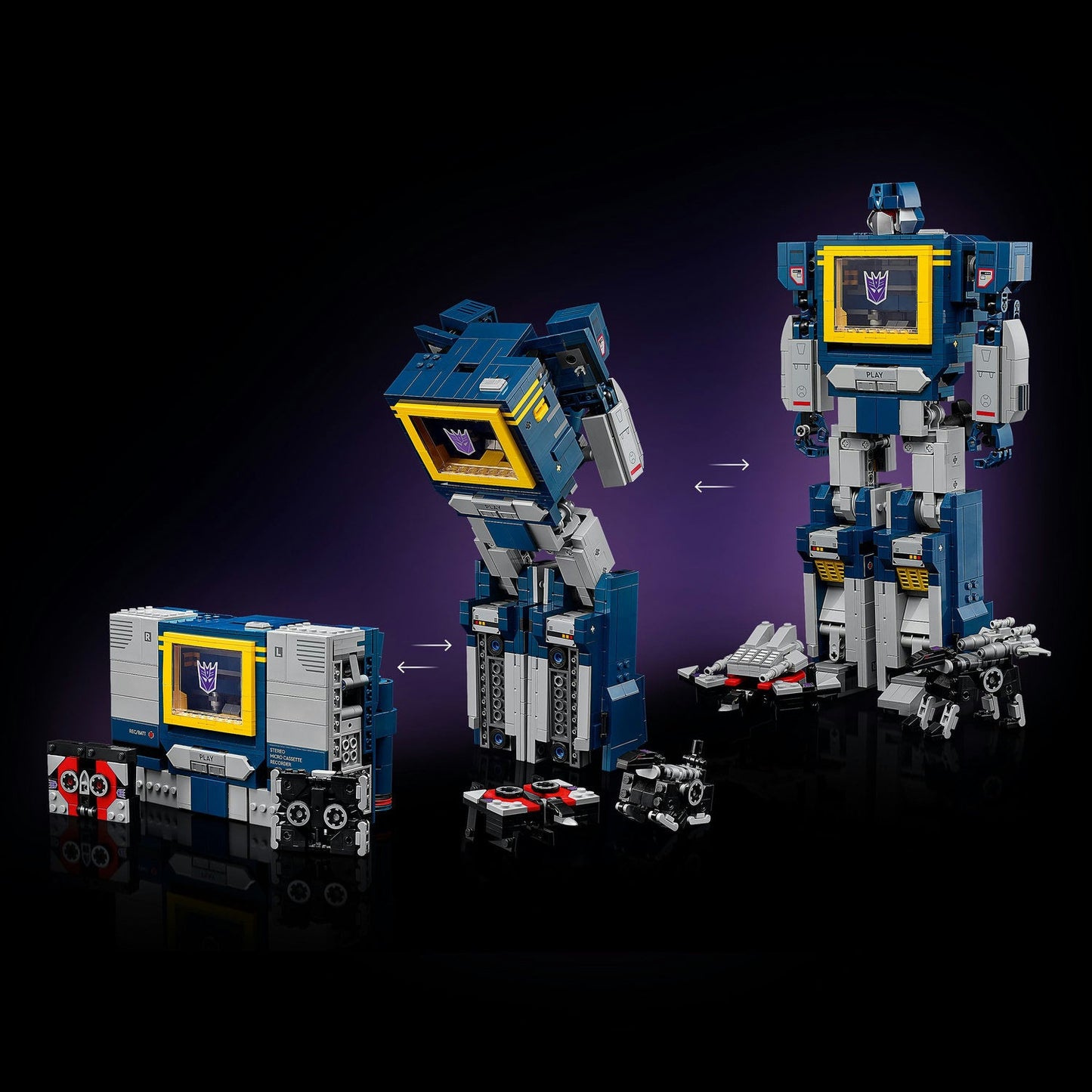 LEGO Transformers: Soundwave
