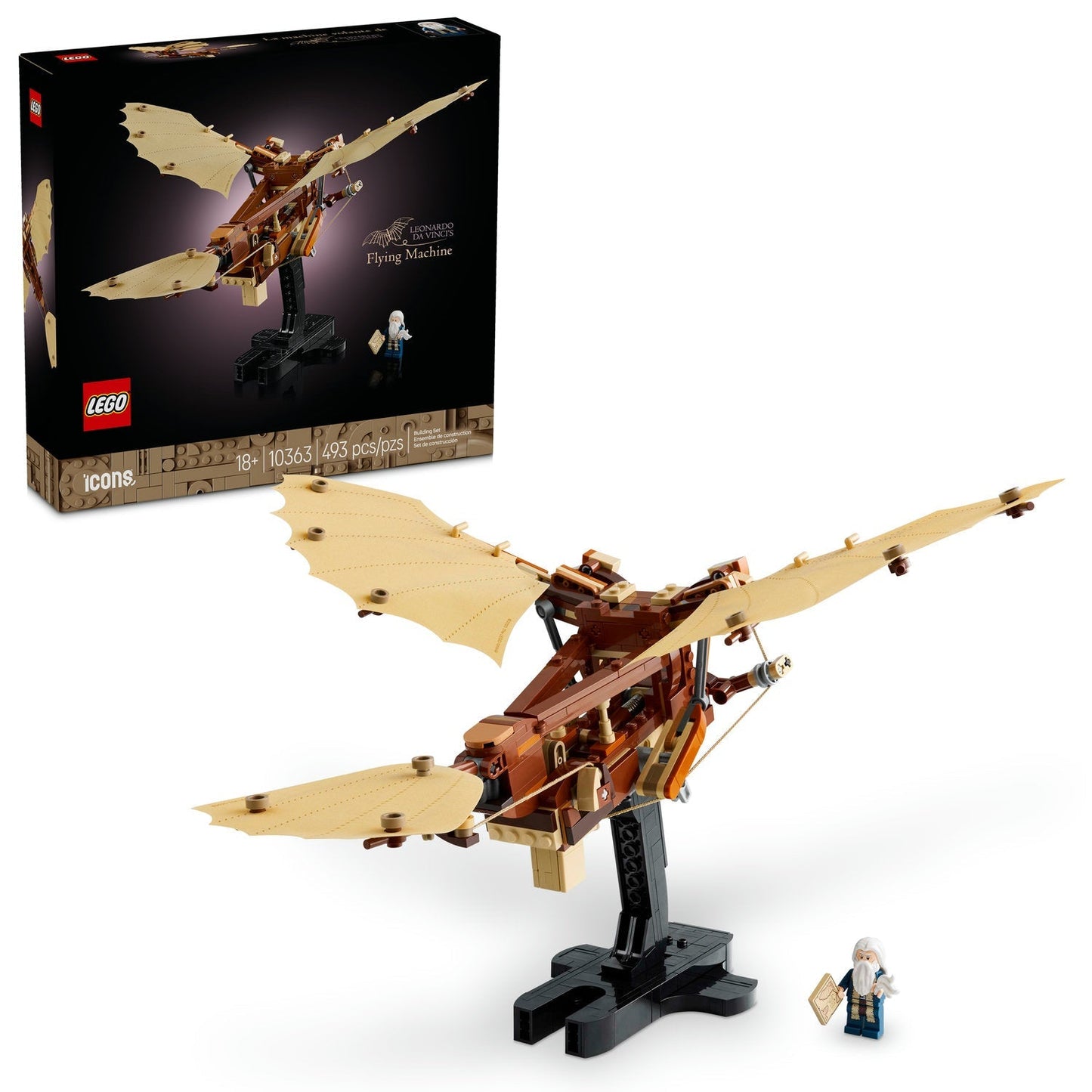 LEGO Icons: Leonardo da Vinci's Flying Machine