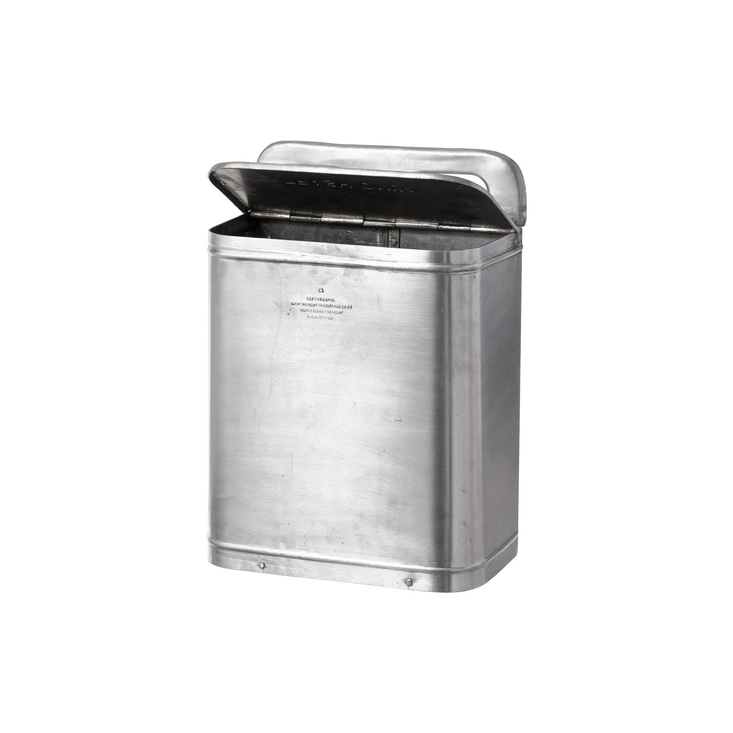 Puebco Aluminum Trashcan