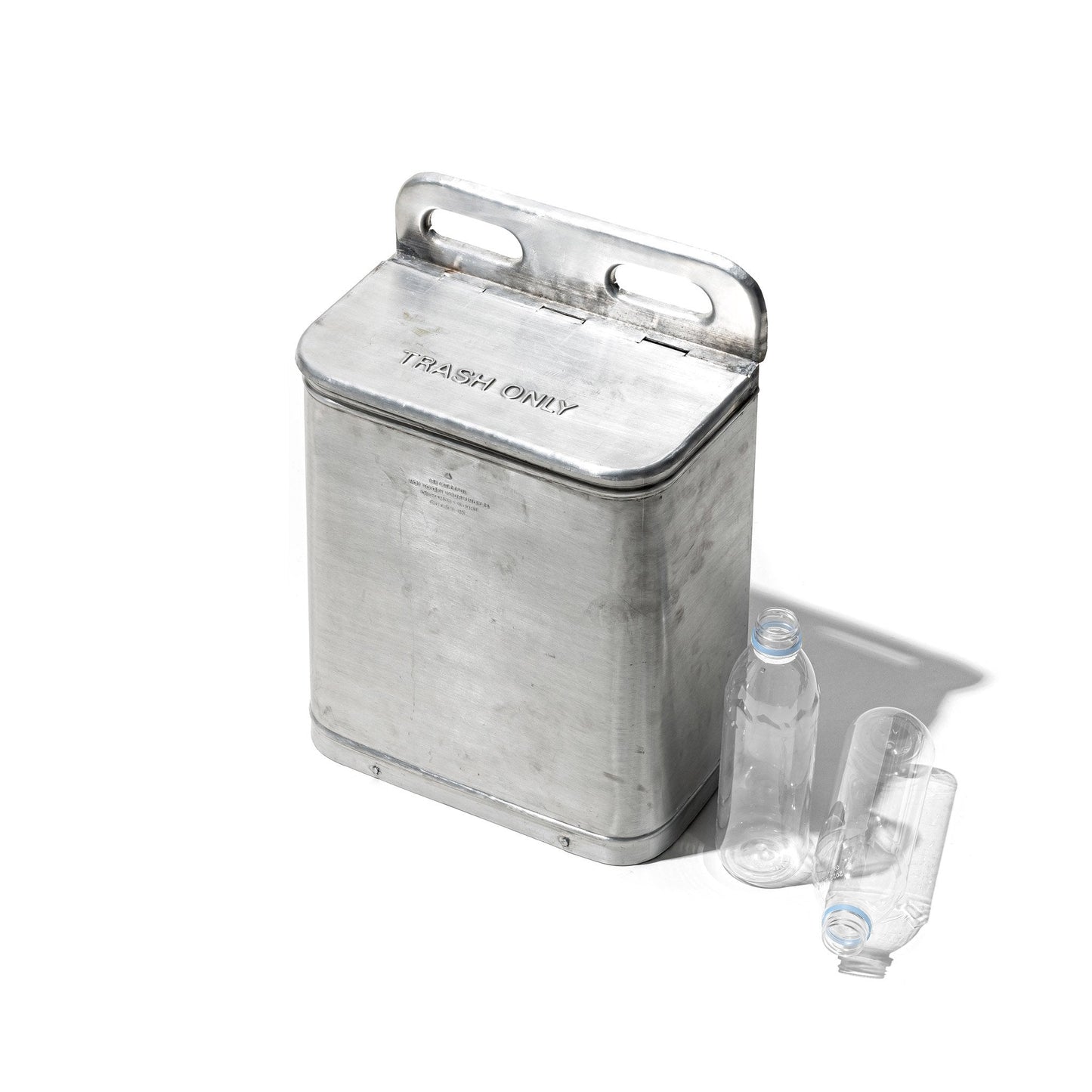 Puebco Aluminum Trashcan